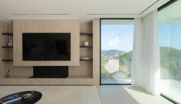 Resa Estates for sale Ibiza Vlla Aixa te koop sale lift sea views tv side.jpg